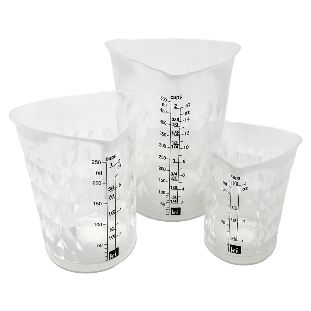 Set Cangkir Takar Silikon Food Grade 12 Pcs