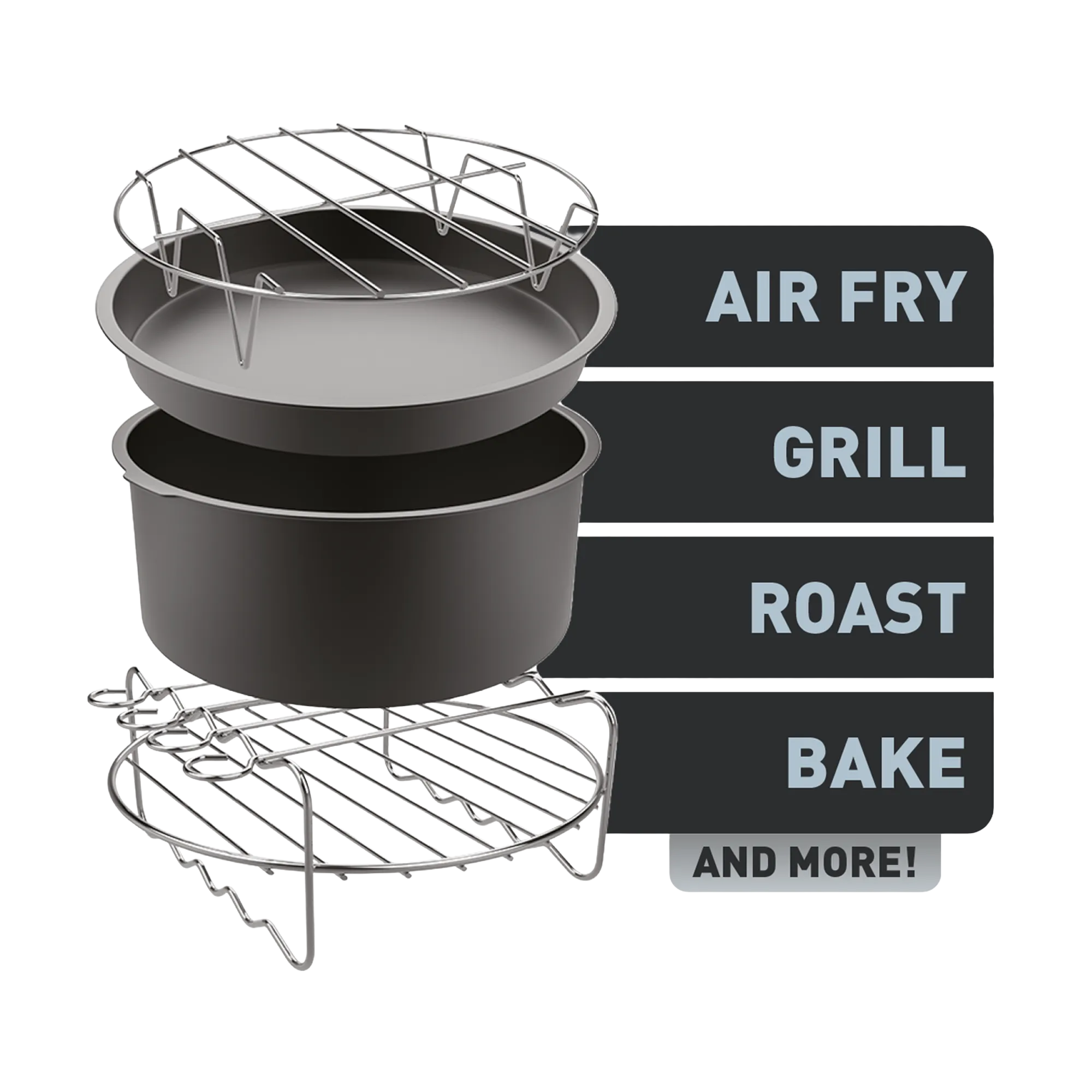 Tefal Aksesoris Air Fryer 17cm Set Isi 4 XA1120