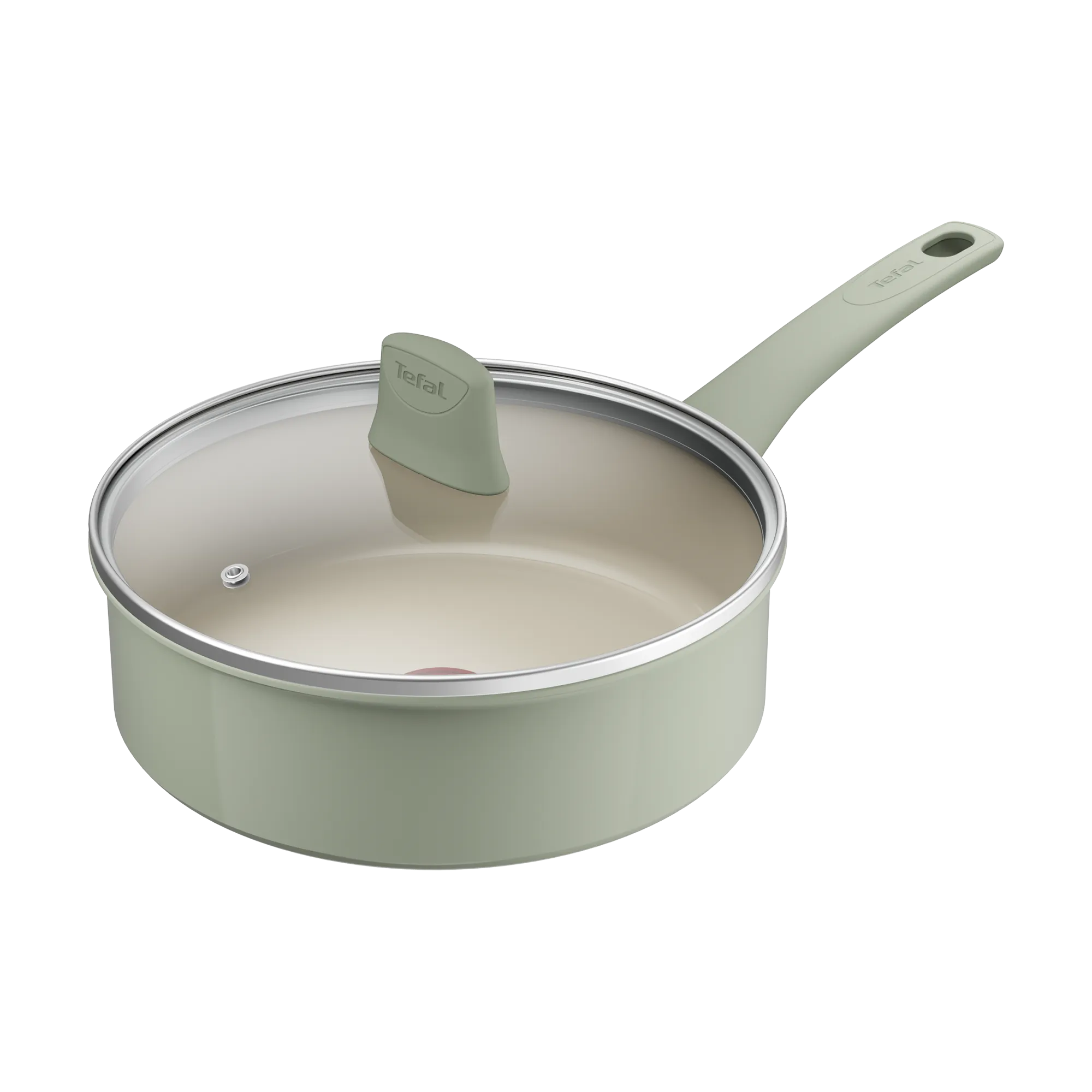 Tefal Recycle Sautepan Induction Ceramic 24cm dengan Tutup
